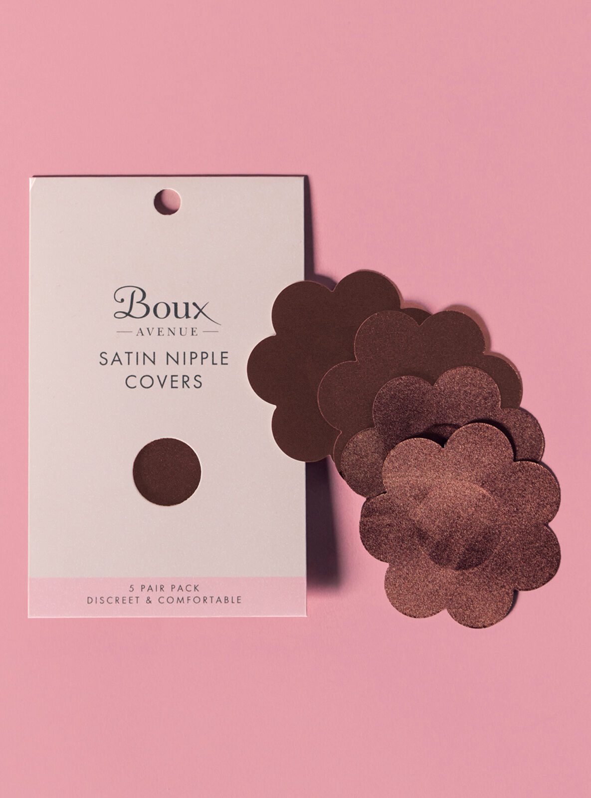 Satin nipple covers - 04 Deep