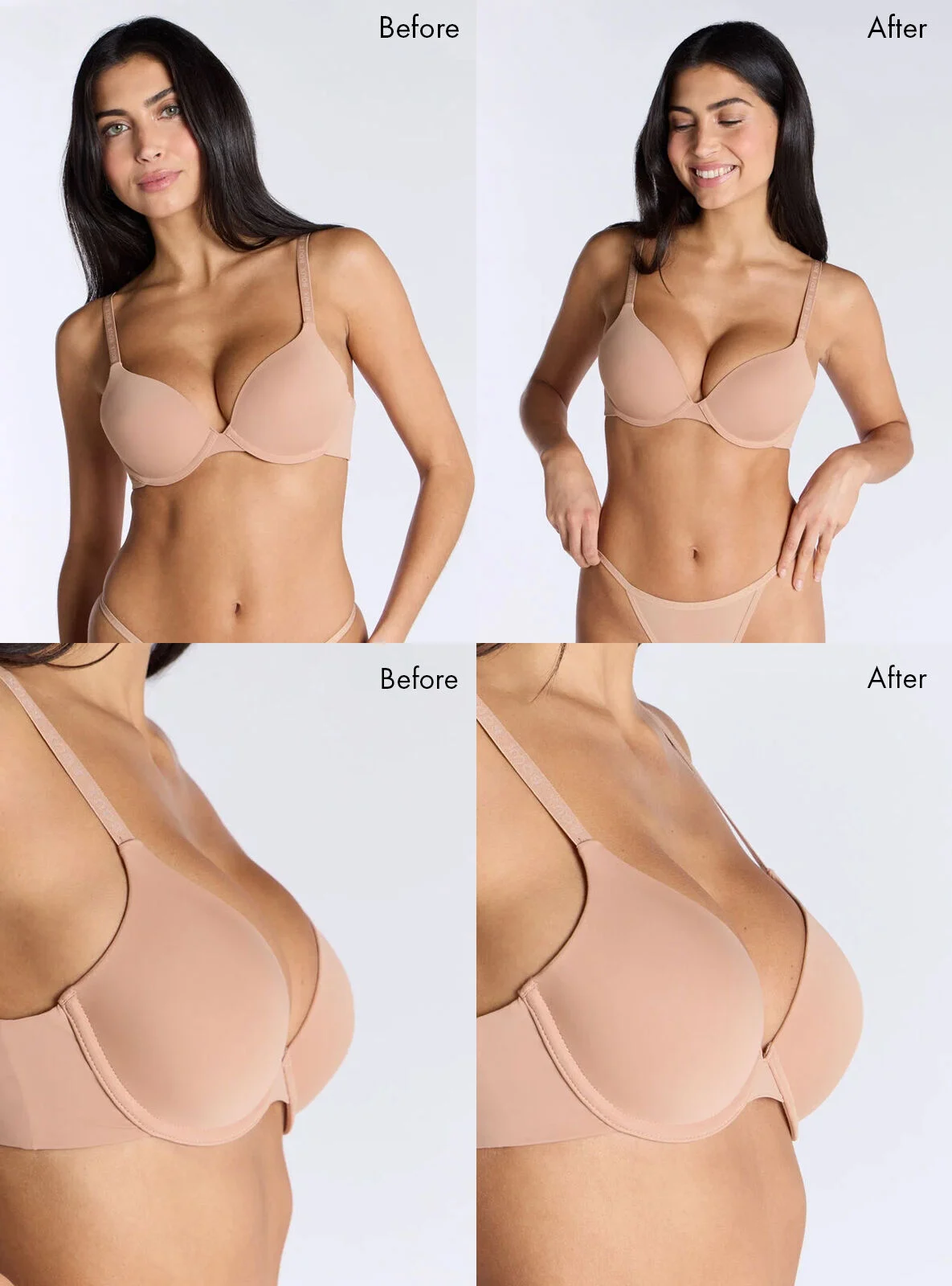 Mini bust booster - Clear
