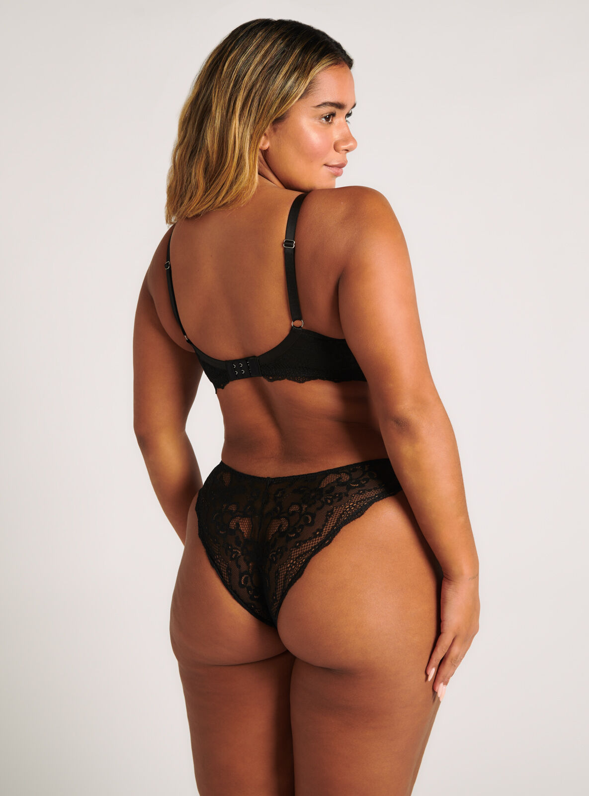 Leah brazilian knickers - Black